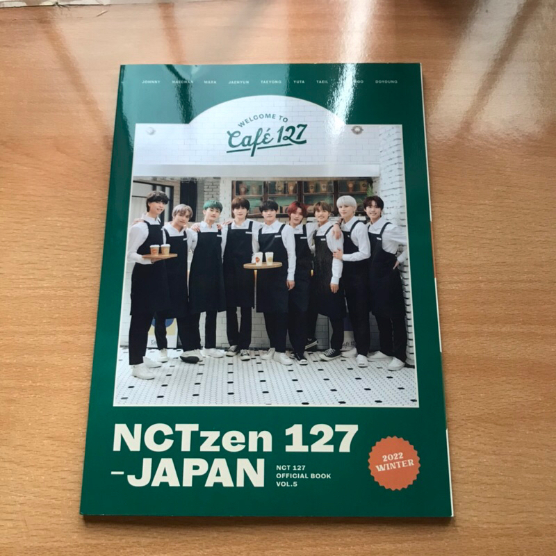 MAJALAH NCT 127 JAPAN OFFICIAL BOOK VOL. 5 2022 WINTER
