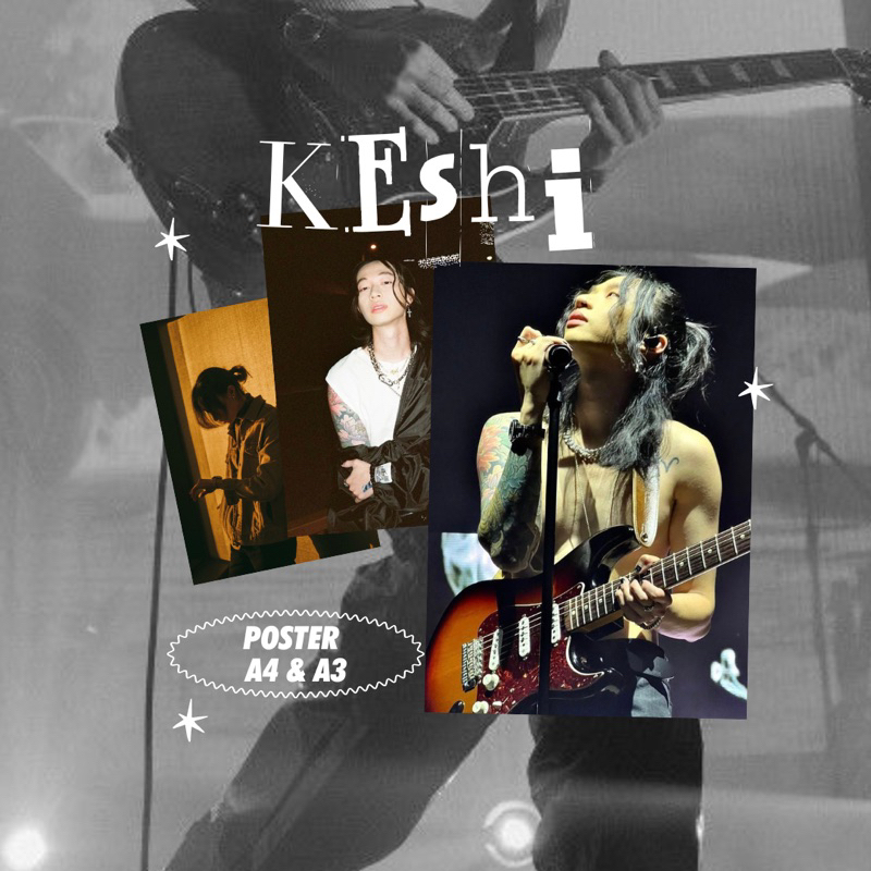 

POSTER KESHI SIZE A4 & A3