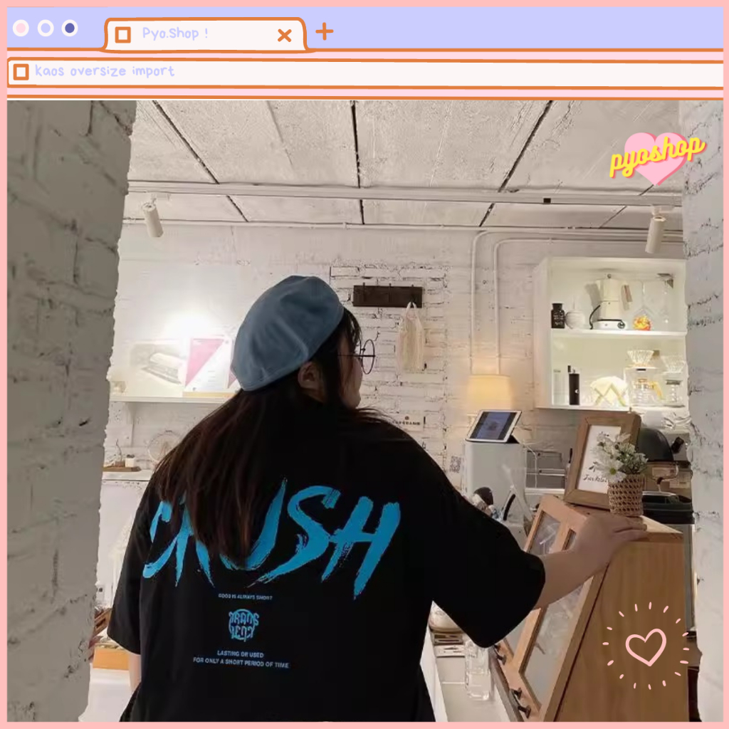 Kaos Jumbo Wanita Big Size Import Trans Lenn