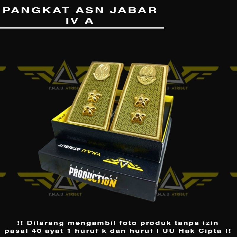 ATRIBUT ASN / PANGKAT ASN JABAR GOLONGAN 4A EXCLUSIVE