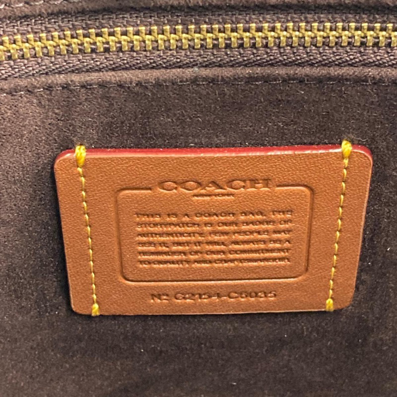 Coach Field Tote 30 InColorblock With Coach Badge (C 6035)