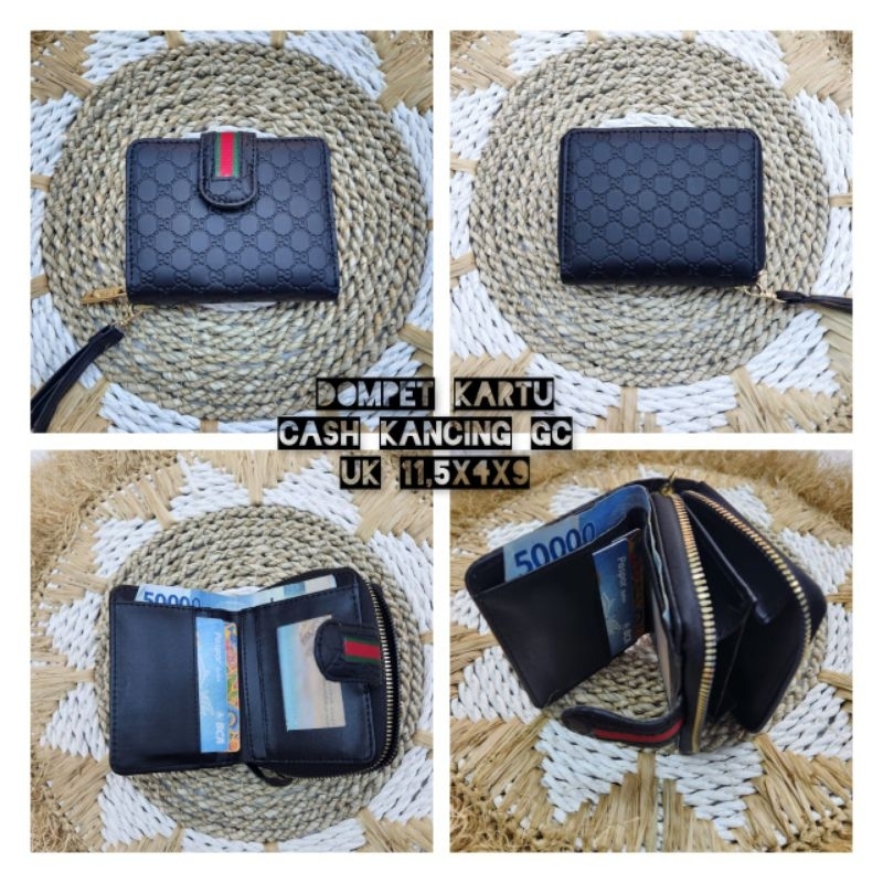 Dompet Kartu Cash Import Premium Free Box