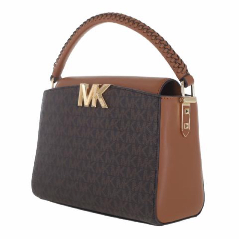 M-K 2116 Kelly Bag Karlie Old Flower Bag Leather Shoulder