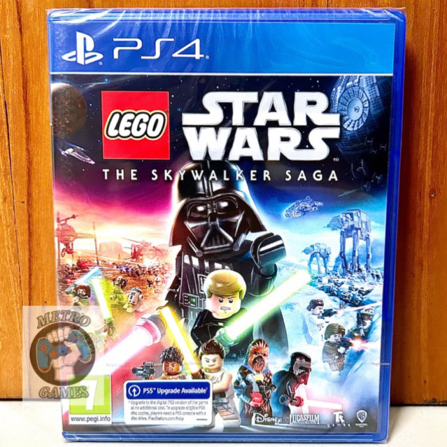 Lego Star Wars The Skywalker Saga PS4 Kaset Lego Starwars Playstation 4 PS 4 5 CD BD Game Games anak lego starwars star war starwar walkers ori second bekas baru terbaru seken 2nd like new cd bluray disc blueray blu-ray sky walker saga reg3 R3 original