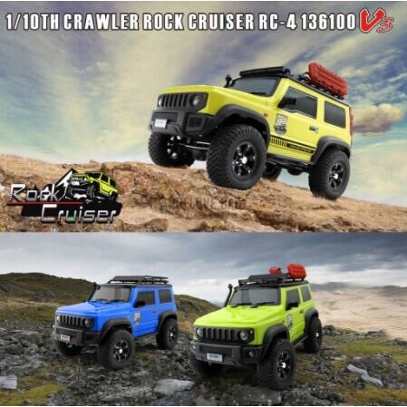 RC Car Offroad Scale 1/10 4WD HSP RGT 136100 V3 136100 V2 RGT Jimny Land Lover Rock Cruiser