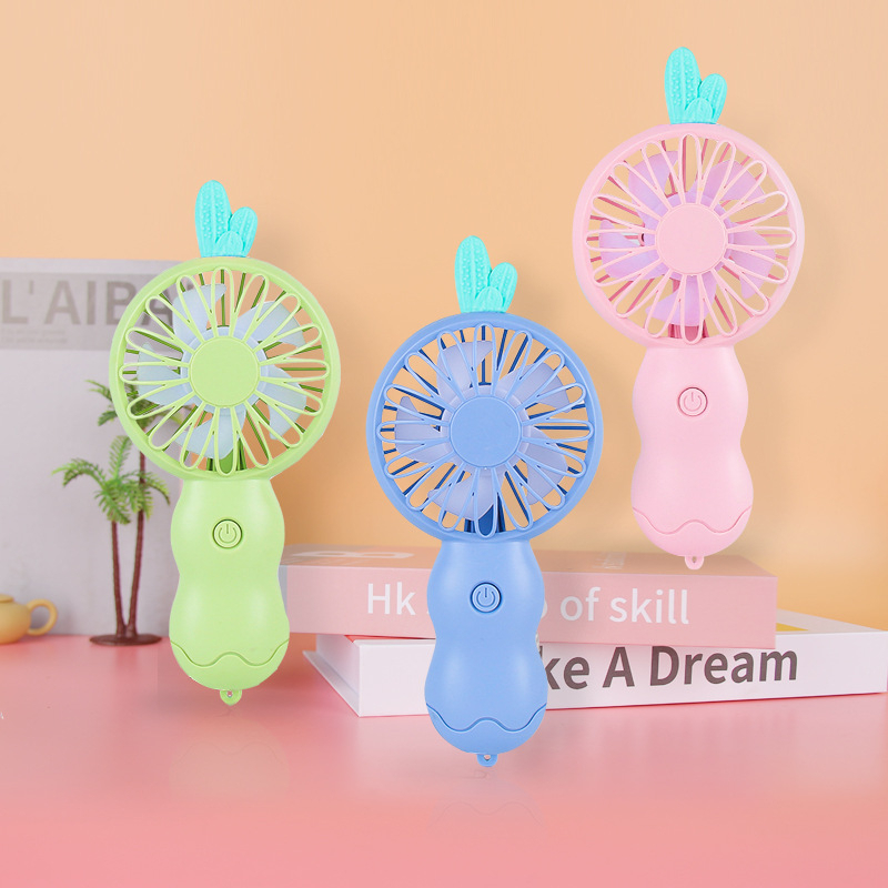 Kipas Angin Mini Portable 600Mah Mini Fan Angin Super Micro USB Kipas Portabel multifungs Mini Fan Cute Portable Kipas Mini Angin Portable USB Fan Adjustable Handheld for Travel Office Room Handy Fan Mini Warna Warni