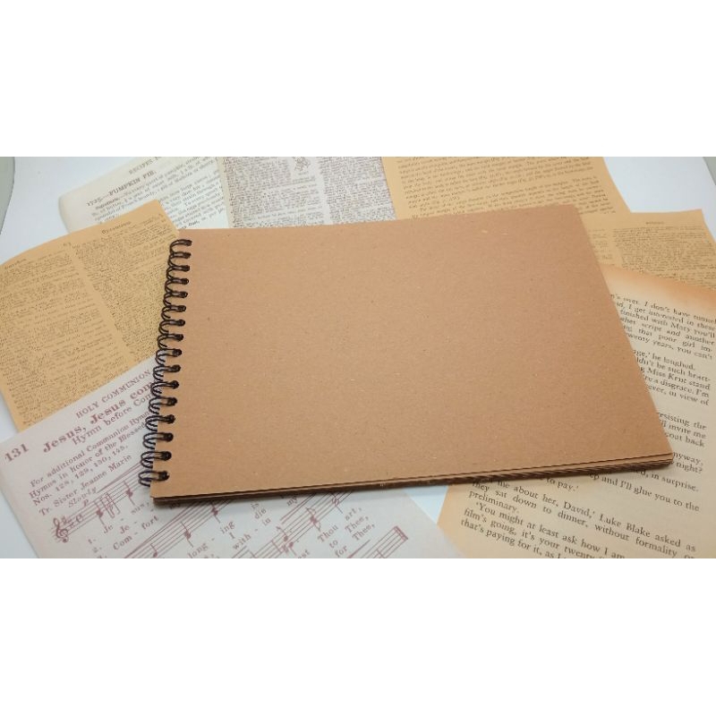 

Buku Scrapbook Journal Deco Vintage A5 Paperbook 500GSM (10lembar)