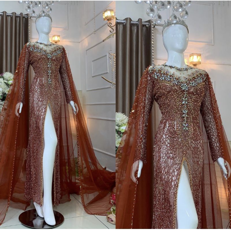 SALE KEBAYA AKAD FULL PAYET //KEBAYA PENGANTIN BEREKOR//KEBAYA//GAUN