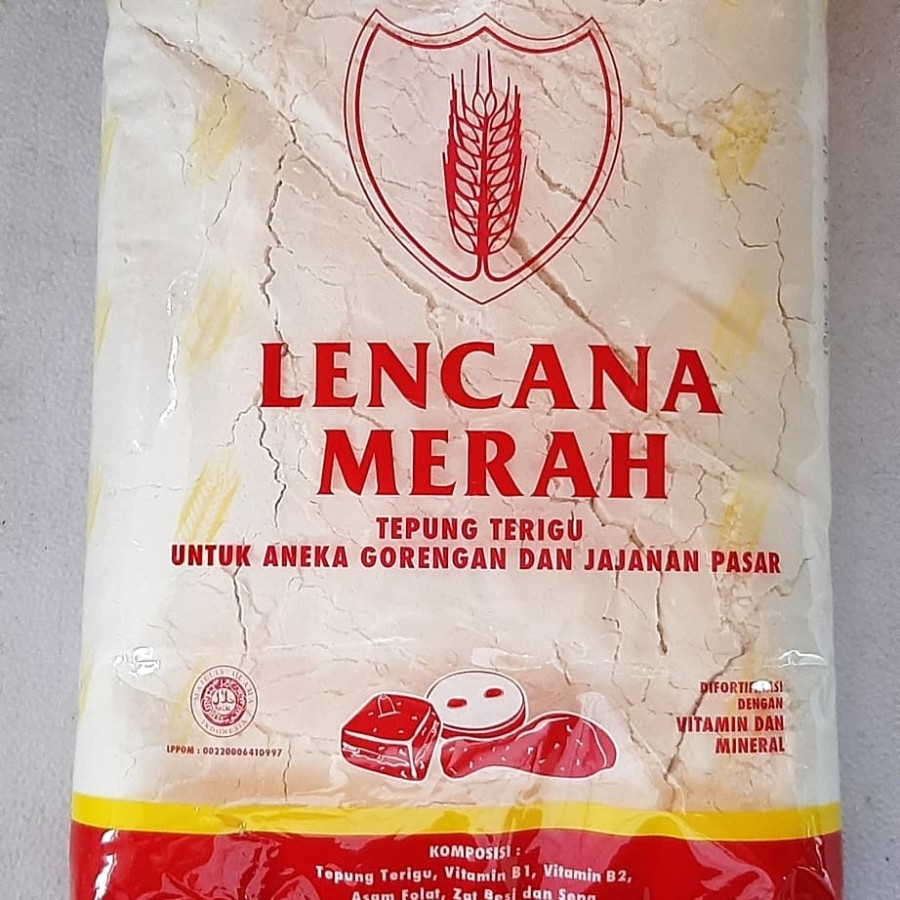 

Tepung Lencana Merah Bening - 1 Kg