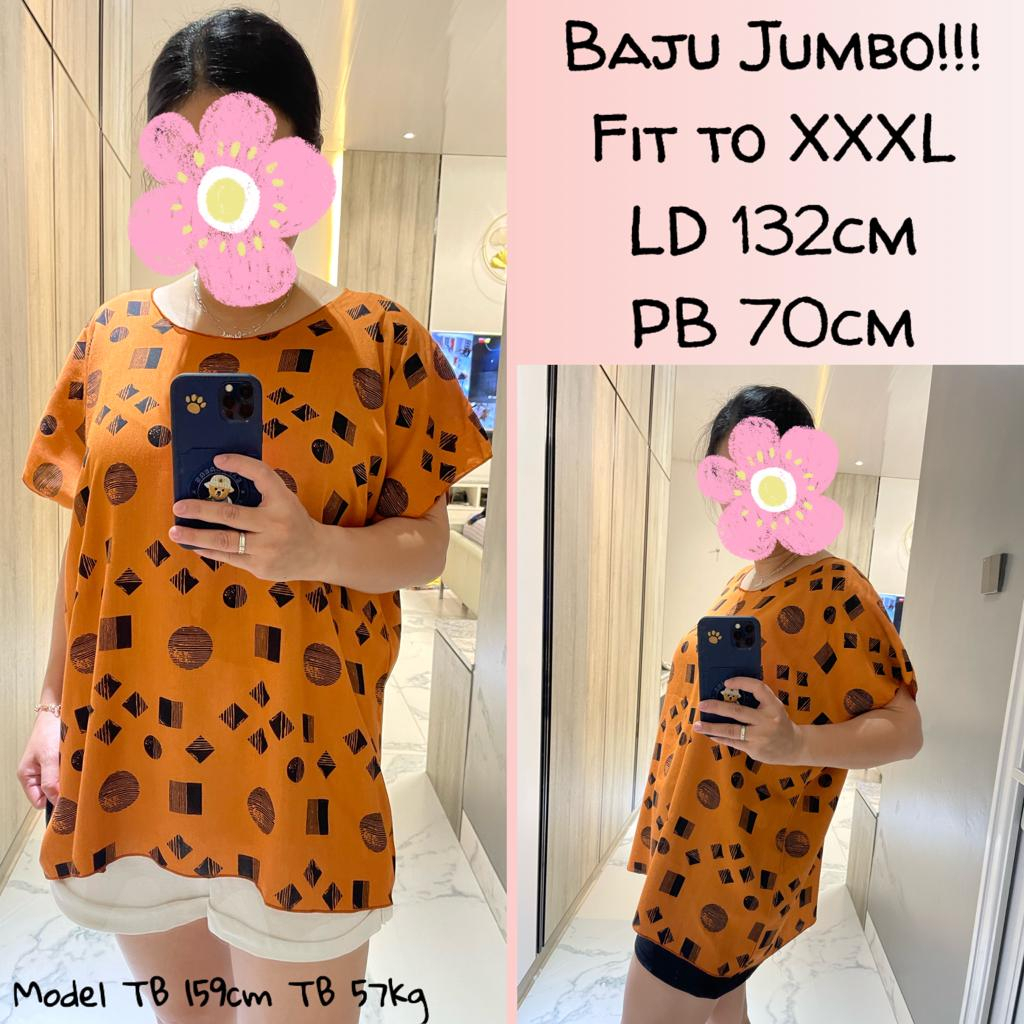 BAJU BALI SUPER JUMBO PREMIUM XXXL KODE F REAL PICT !!!