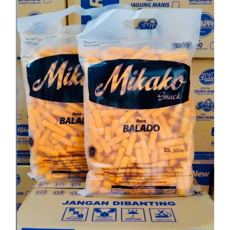 STIK BALADO MIKAKO 300gram SNACK KILOAN MURAH