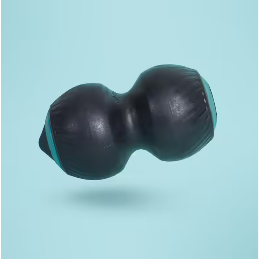 APTONIA Bola Pijat Ganda Roller Getar Mini Dengan 3 Tingkat Getaran