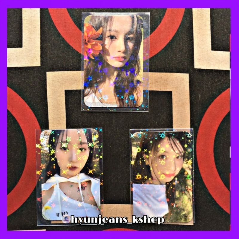 [READY STOCK] NMIXX - Official Photocard Benefit Web SOUNDWAVE album EXPERGO (sullyoon, bae, haewon,