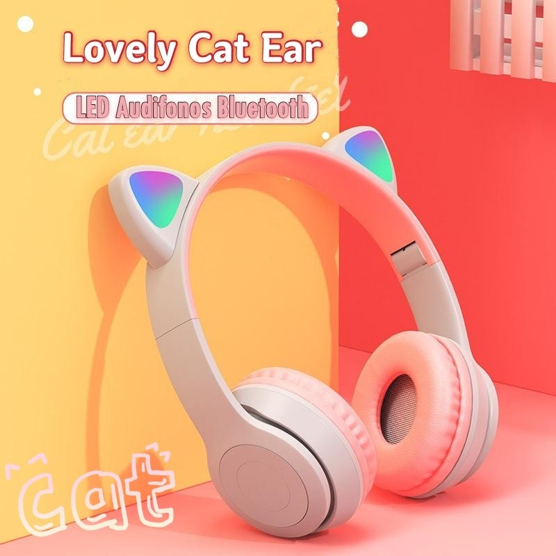 Headphone headset wireless bluetooth P47M - Cat ear
