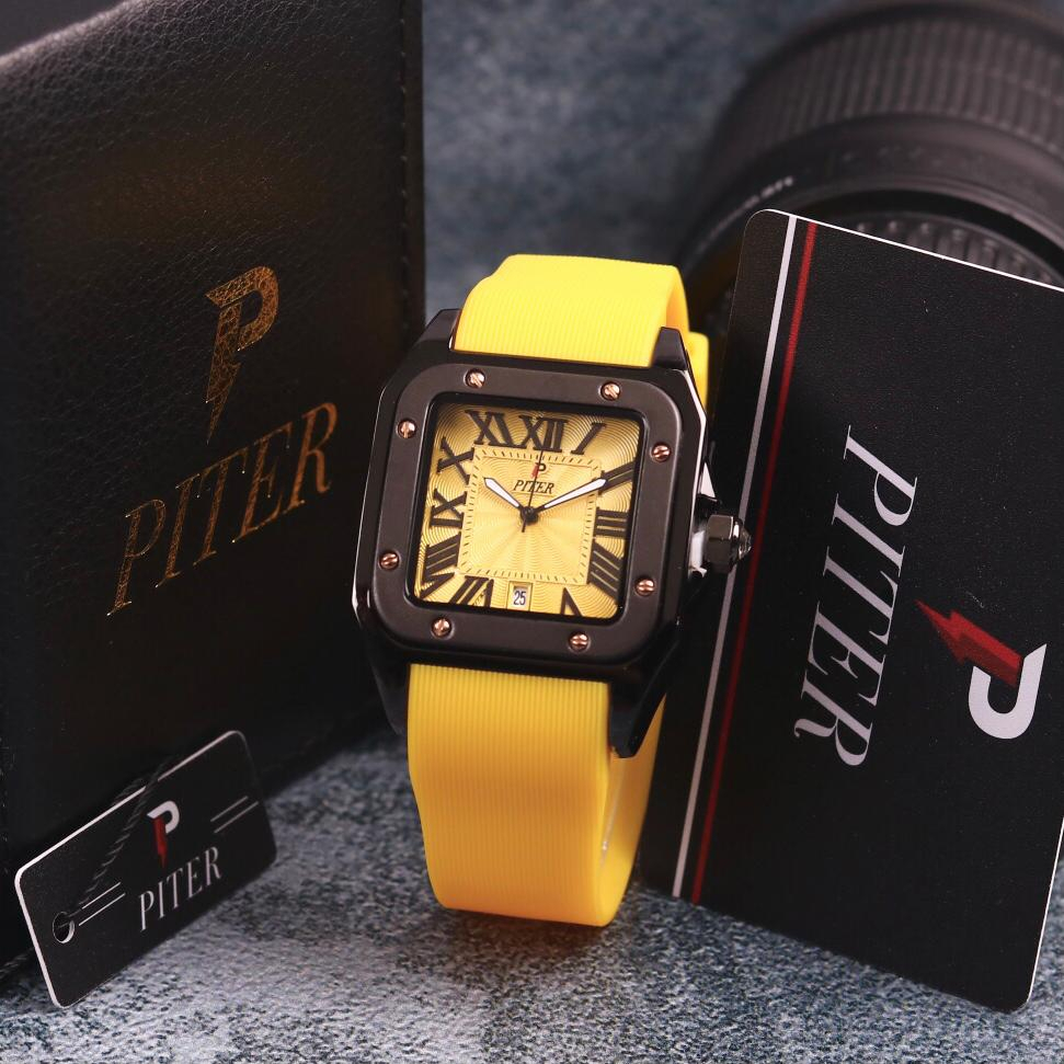 JAM TANGAN CEWEK PITER ORIGINAL TANGGAL AKTIF FREE BOX DAN KARTU IMPOR TERLARIS BANGET