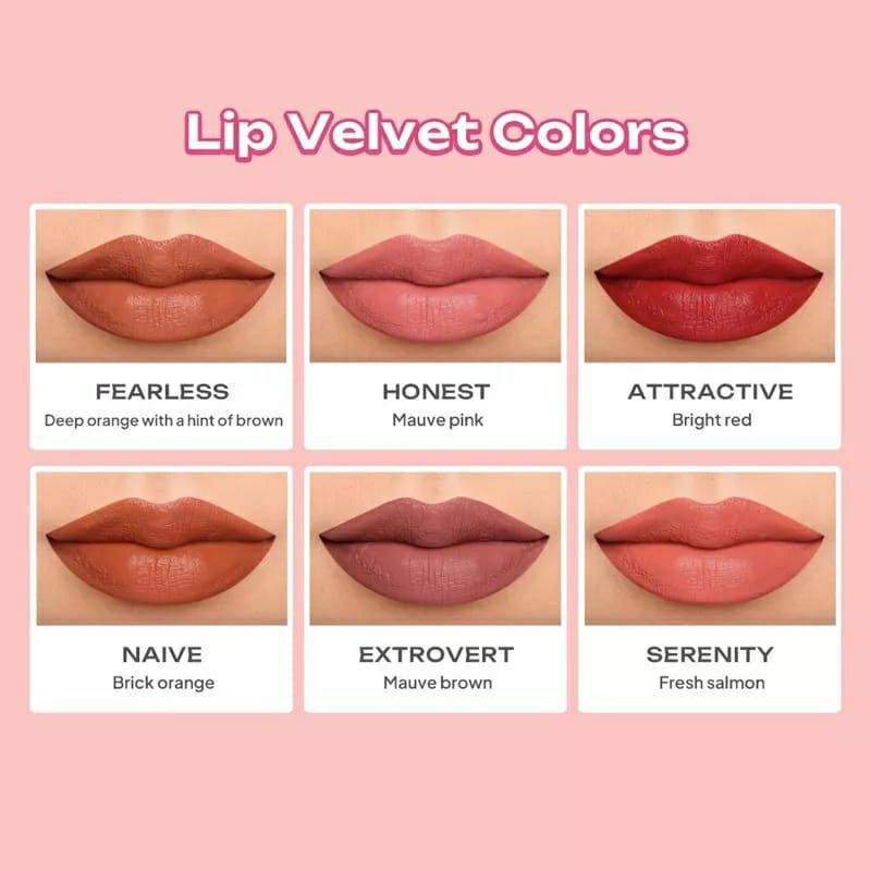 IMPLORA Lip Velvet 4,6gr | Lip Cream | Lipstik | Lipvelvet | Cream Matte LipVelvet LipCream LipMatte