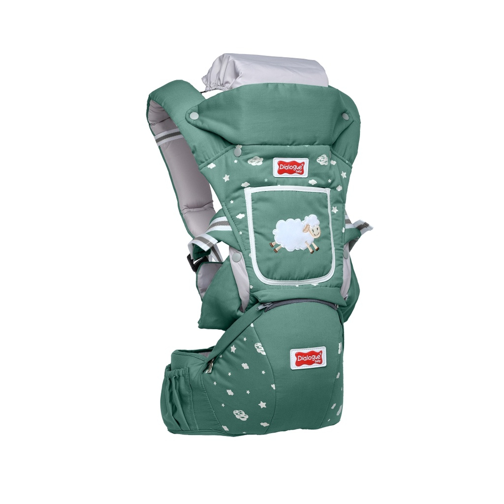 Dialogue Baby Hipseat and Carrier 10in1 Baby Sheep Series - DGG4317 (Tersedia varian warna)