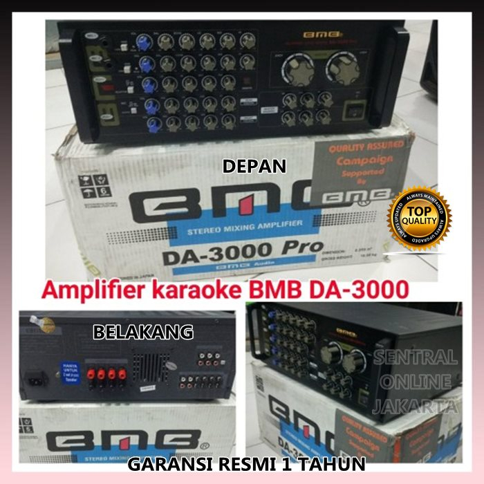 AMPLIFIER BMB DA 3000 PRO BLUETOOTH DA3000 PRO BT ORIGINAL GARANSI
