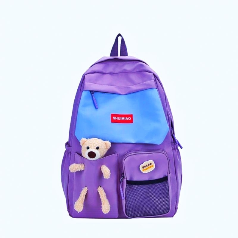 Tas ransel anak SD SMP boneka/tas boneka teddy/ransel anak perempuan sd smp