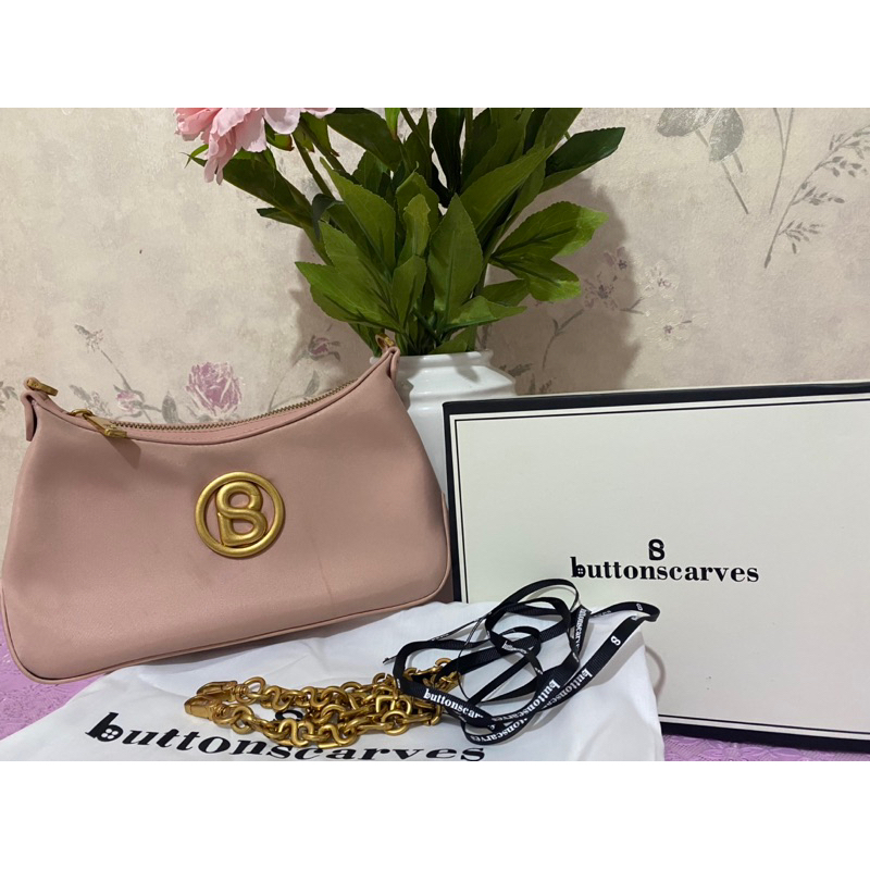 Buttonscarves - Luana Nylon Bag - Guava