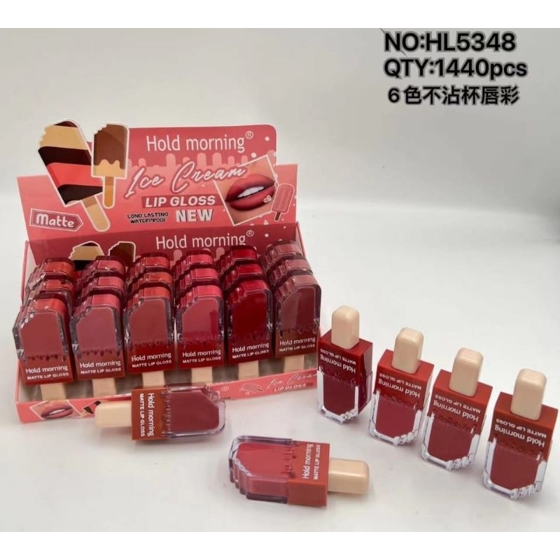 [ SATUAN ] HOLD MORNING LIP CREAM ICE CREAM HL5348