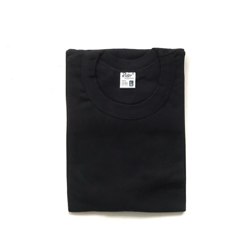 Rider Kaos Dalam Oblong O-Neck (Hitam)