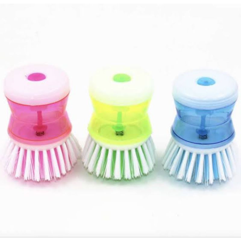 sikat cuci piring plus dispenser praktis dish washing dispenser brush