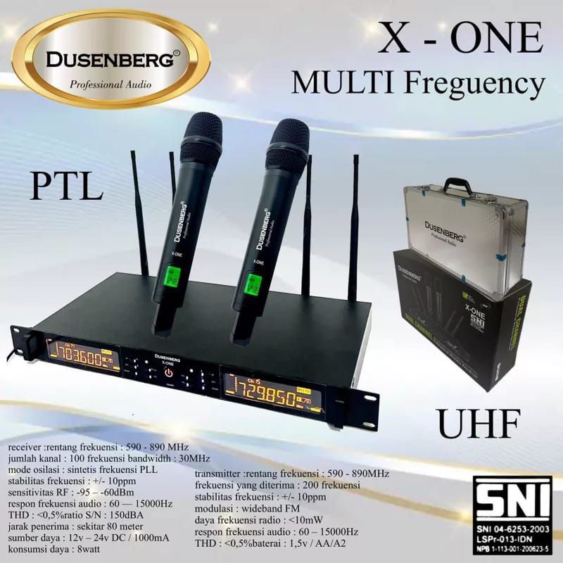 mic wireless Dusenberg X-One X One profesional microphone