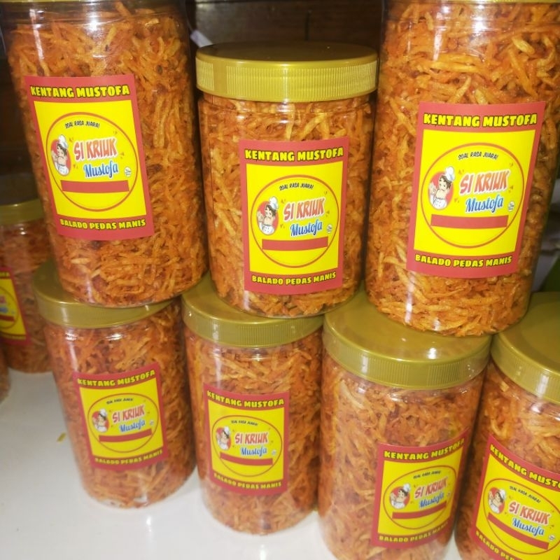 

kentang mustofa 250gram pedas manis balado