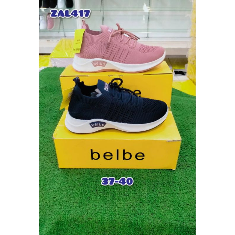 sepatu joging wanita import original 100% karet lentur(zal.417)