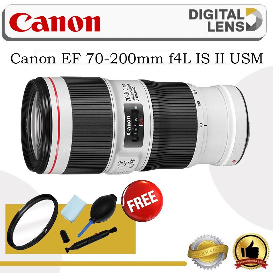 Lensa Canon EF 70-200mm f4L IS II USM