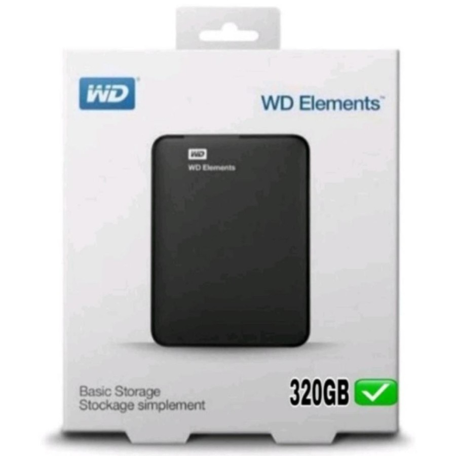 Hardisk Eksternal WD Elements - 320GB