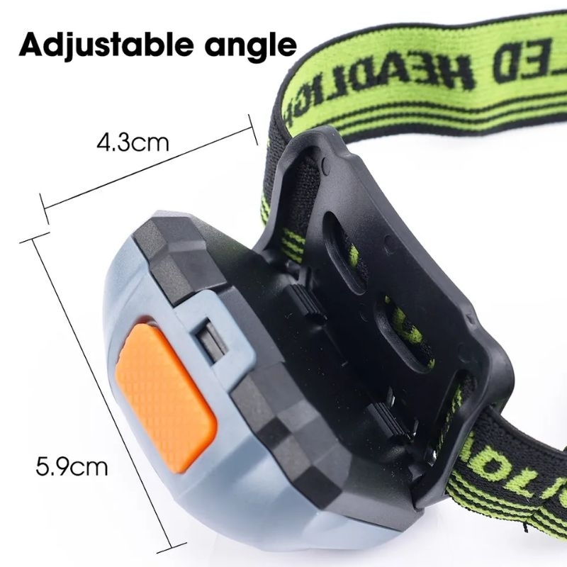 Headlamp Senter Kepala LED Waterproof Anti Air