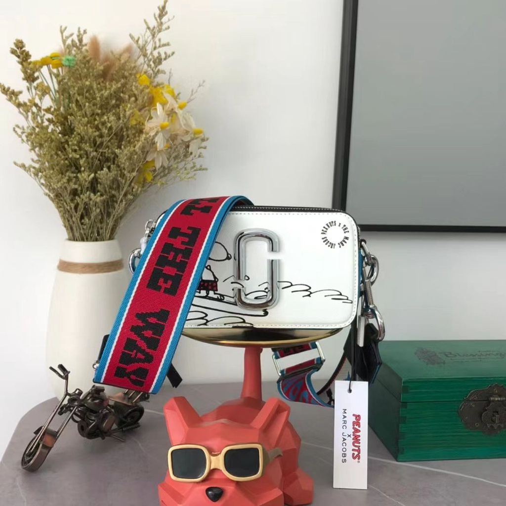 TAS WANITA THE 101 WHITE MULTI TAS SELEMPANG CROSSBODY SHOULDER BAG / TAS KULIT WANITA / CAMERA BAG