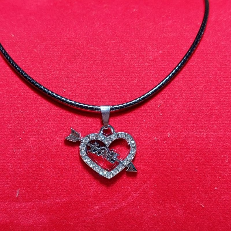 Kalung Tali Korea Pj. 45cm Liontin Karakter