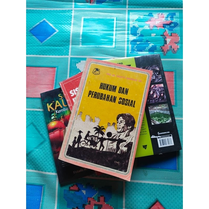 Buku Hukum HUKUM dan PERUBAHAN SOSIAL Karangan Prof. Dr. Satjipto Rahardjo SH