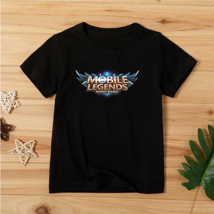 T-SHIRT BAJU KAOS ANAK COTTON COMBED 30S PREMIUM SABLON DTF SERIES MOBILE LEGEND