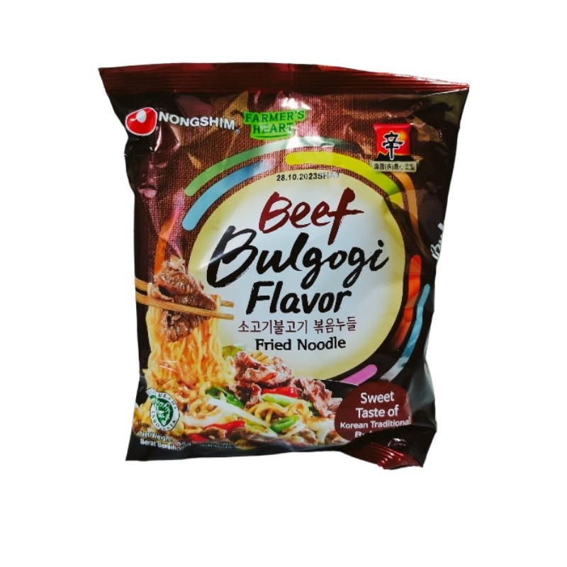 Nongshim Beef Bulgogi 105 gr | Nongshim Bulgogi | Nongshim Halal | Mie Nongshim