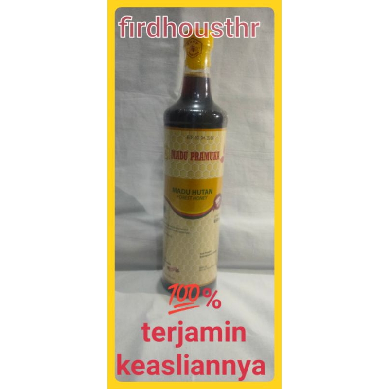 

Madu lebah liar pramuka -madu hutan 650ml alami
