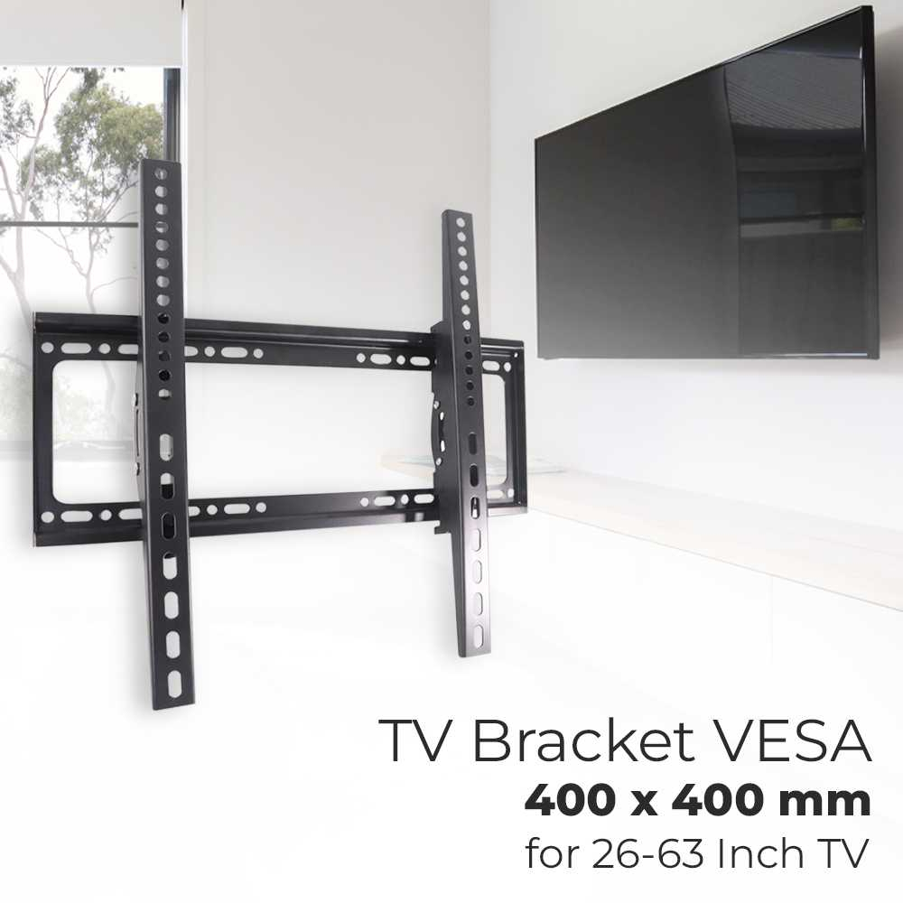 TV Bracket 400 x 400 Pitch 7.0cm Wall Distance for 26-63 Inch Tv