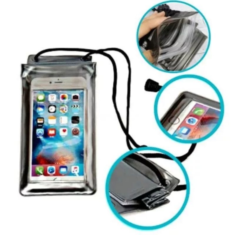 WATERPROOF CASE UNIVERSAL UKURAN 6.0 INCH WARNA WARNI