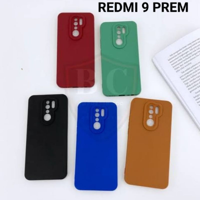 Softcase pro camera for redmi 9 PRIME macaron pelindung body hp