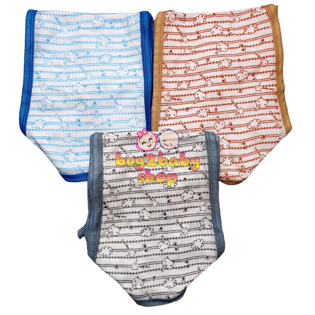 Popok Bayi Hiwari Popok Tali list warna motif New Born isi 6-12 PCS