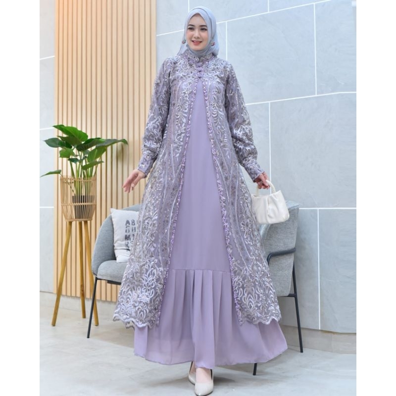 Clarissa Dress Cardigan Original Butik