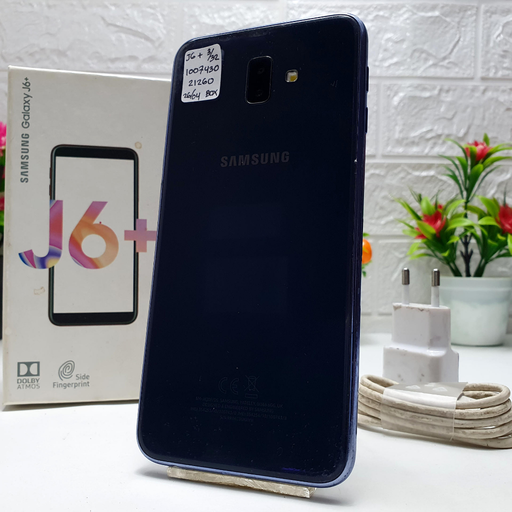 Samsung J6 Plus 3/32GB Bekas Second Fullset