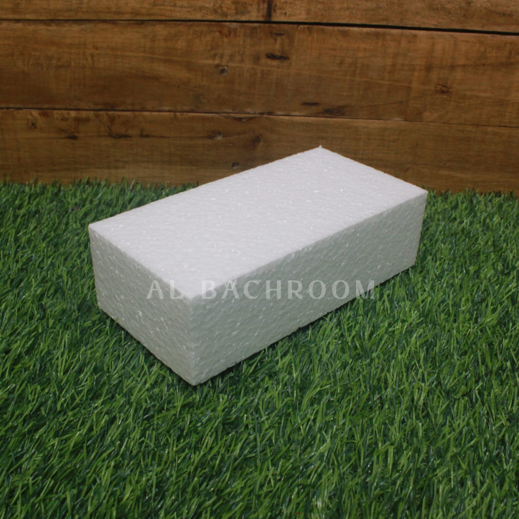 STYROFOAM BALOK / BUSA BUNGA ARTIFICIAL DEKORASI WEDDING FLORAL FOAM BUSA KERING B8371