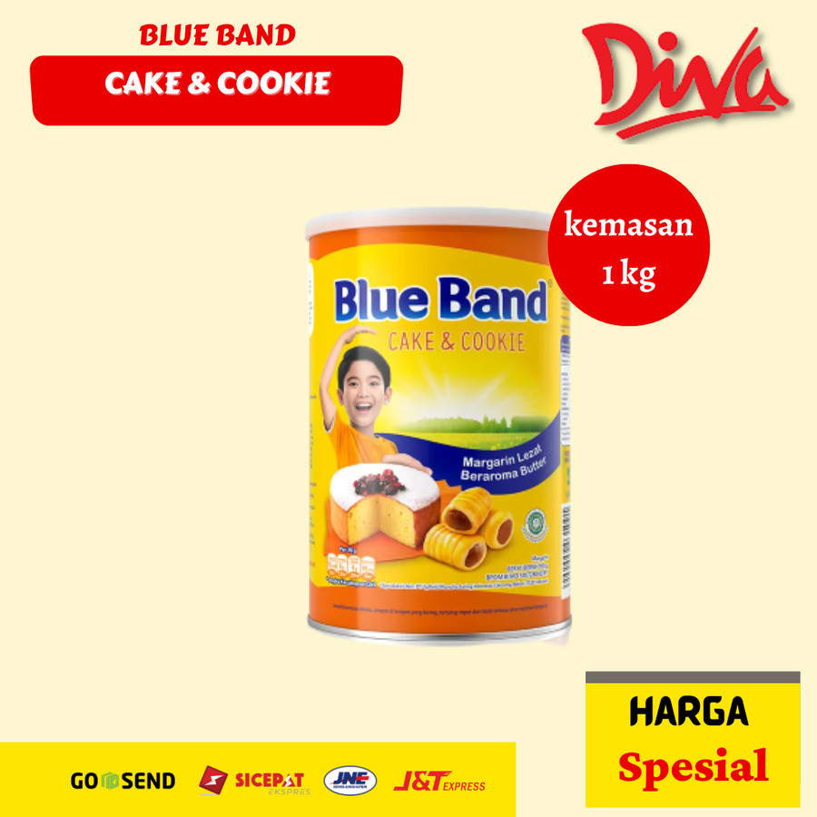 

[1kg] Blueband cake and Cookies | Mentega Margarin Blue Band