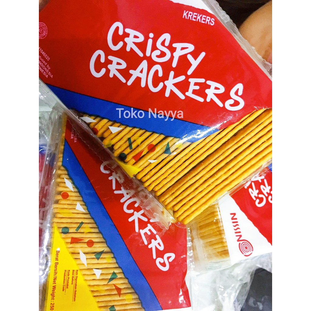 

NISSIN Crispy Crackers - Krekers Renyah Gurih