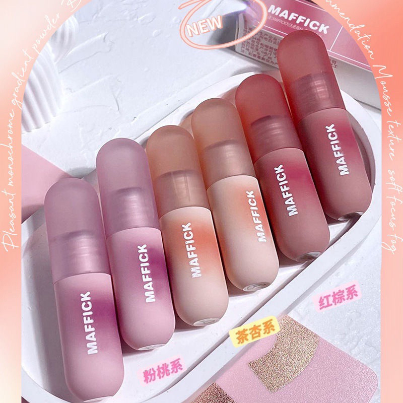 MAFFICK Matte Velvet Lip Cream Lipstik Clay Lipstick