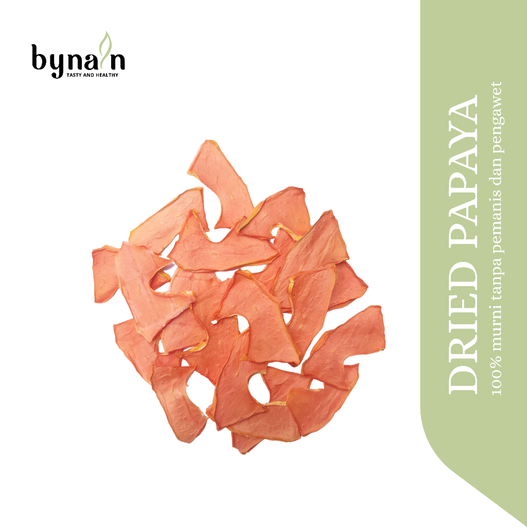 

Dried Papaya | Pepaya Kering 500gr